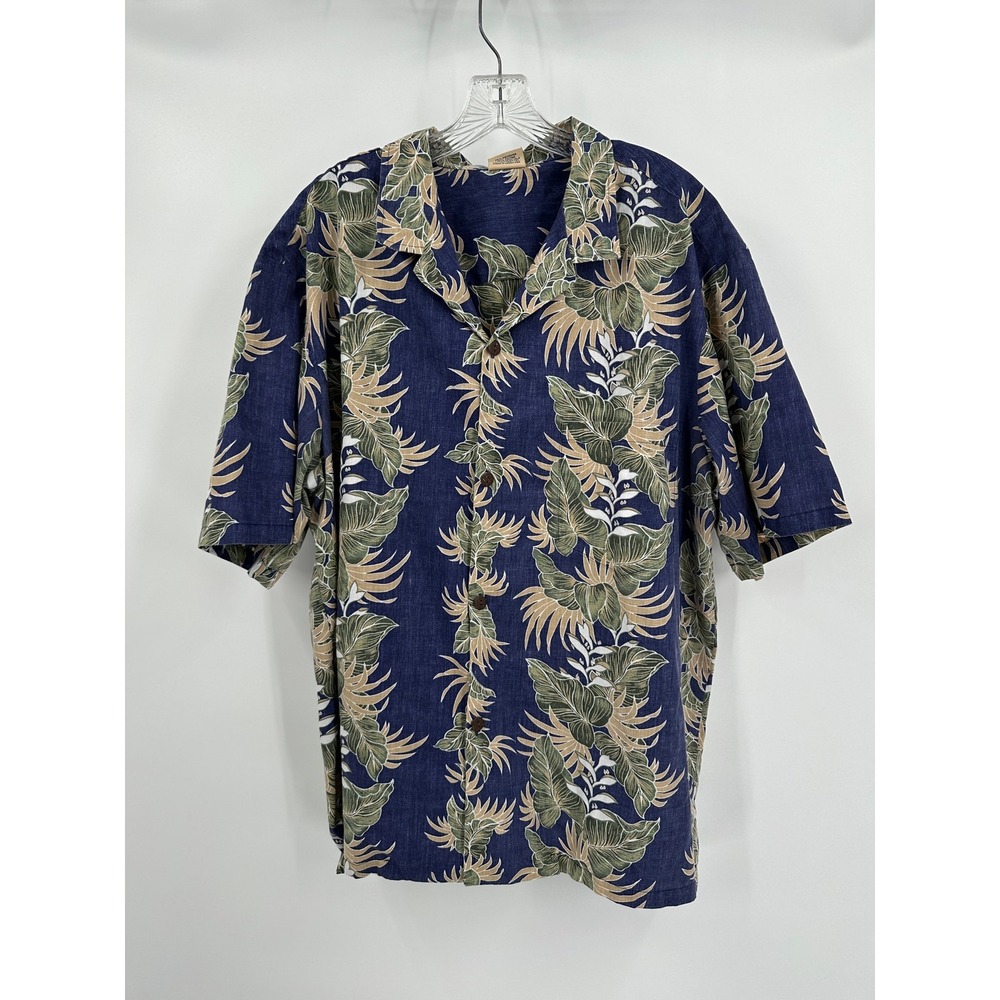 Royal Creations Men Hawaiian Shirt Size 2XL Island Aloha Vacation Made In Hawaii